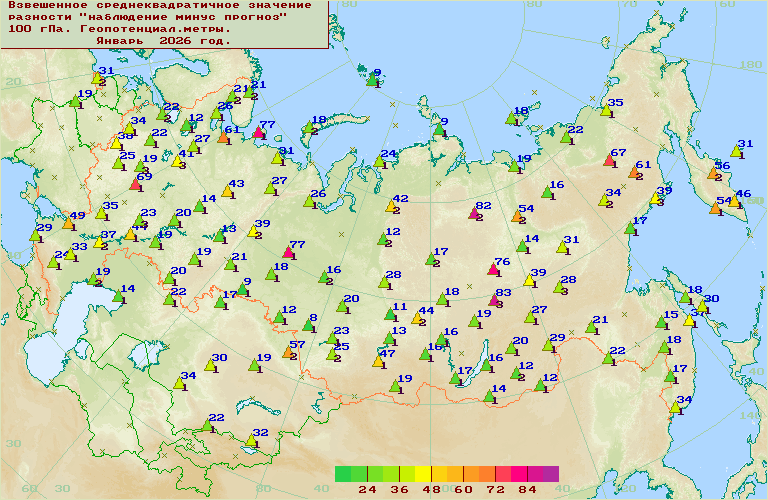 ���������� ������������������ �������� '����������-�������' ��� ������������� � ���� 1000-100 ���