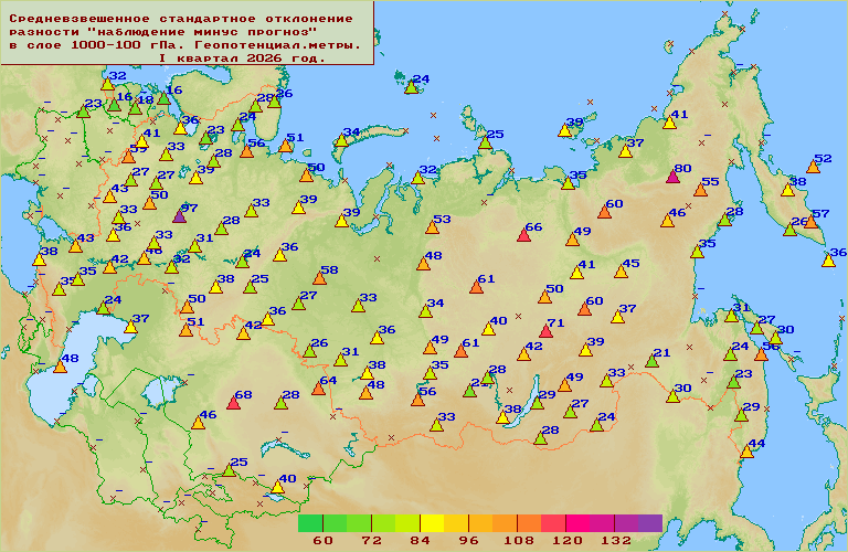 ���������� ������������������ �������� '����������-�������' ��� ������������� � ���� 1000-100 ���